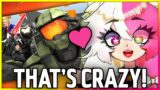 Amedoll Reacts to HAMSTER CHIEF LOBSTERS THE FORTBITE | Fortnite Zero Build | TheRussianBadger