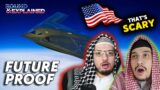 Arab Muslim Brothers Reaction To  America's Invisible New Stealth Bomber – The B-21 Raider