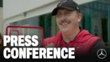 Arthur Smith speaks to media at Miami Dolphins joint practice | Atlanta Falcons AT&T Training Camp