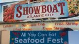 Atlantic City Seafood Extravaganza "All You Can Eat Buffet" Whole Lobster, Dungeness Crab, Shrimp.