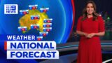 Australia Weather Update: Cold front in Melbourne; High temps in Queensland | 9 News Australia