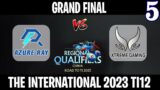 Azure Ray vs Xtreme Gaming Game 5 | Bo5 | GRAND FINAL China Qualifier TI12 The International 2023