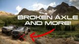 BROKEN AXLE OFF-ROAD RECOVERY! | Visit to R4T…