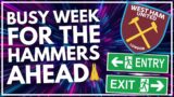 BUSY WEEK FOR THE HAMMERS? | INs AND OUTs | RUSSY RUMOUR ROUND-UP | LIVE | WEST HAM NETWORK