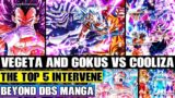 Beyond Dragon Ball Super Goku And Vegeta Brawl With Omega Cooliza! The Top 5 Intervene To Help Goku!