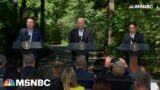 Biden discusses meeting with leaders of Japan and South Korea