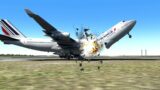 Boeing 747 Airplane Broken Into Pieces After Pilot Got Drunk | X-Plane 11