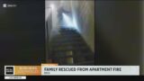 Brea police bodycam video shows a Brea apartment fire rescue