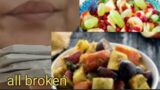 Broken pieces #asmr #crunch #mukbang #slatecrunch #multanimitti #mittimultani #sound