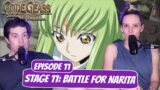 C2 PAST UNVEILED! | Code Geass Newlyweds Reaction | Ep 11, “Stage 11: Battle for Narita”