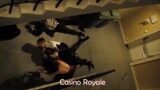 Casino Royale – Bond's brutal fight with Mollak's terrorist on the stairs at the Casino Royale hotel