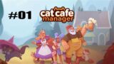 Cat Cafe Manager #01 – So Much Cuteness! – Let's Play