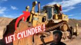 Caterpillar D9R lift cylinder rebuild!!