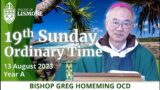 Catholic Mass Today 19th Sunday Ordinary Time 13 August 2023 Bishop Greg Homeming Lismore Australia