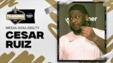 Cesar Ruiz talks health, Jahri Evans | Saints Training Camp 2023