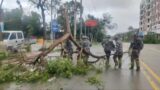 Chinese armed forces join rescue, relief in typhoon-hit cities