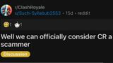 Clash Royale Scammed Him…