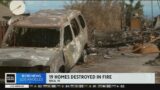 Community of Kula ravaged by wildfire on Maui; nearly 20 homes destroyed