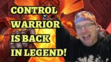 Control Warrior is BACK! Legend Control Warrior Deck Guide and Gameplay –  Hearthstone TITANS