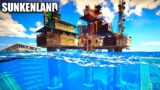 Craft Build Dive Survive Day One Waterworld Survival | Sunkenland Gameplay | First Look
