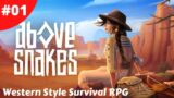 Create Your Own World In This Western-inspired Survival RPG – Above Snakes – #01 – Gameplay