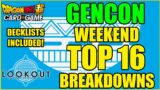 DBSCG GENCON WEEKEND TOP 16 BREAKDOWN + DECKLISTS!