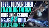 DIABLO 4: INSANE Crackling Energy Build! Level 100 Sorcerer! Season 1 (Malignant) 1440p (2K) SuperHD