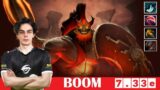 [DOTA 2] BOOM the MARS [OFFLANE] [7.33e]