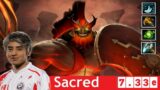 [DOTA 2] bc.Sacred the MARS [OFFLANE] [7.33e]