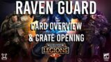 DROPSITE MASSACRE WAVE 3! RAVEN GUARD CRATE OPENING & CARD OVERVIEW || The Horus Heresy: Legions