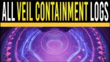 Destiny 2: ALL VEIL CONTAINMENT LOGS! Full Quest Audio Logs, Secrets & Lore (Season 21)