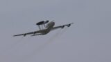 E-3 Sentry Airshow Flyby