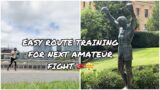 EASY ROUTE EXPLORES THE CITY OF PHILADELPHIA GETTING READY FOR NEXT AMATEUR FIGHT SCHUYLKILL RIVER