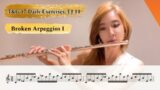 EJ 11 : "Broken Arpeggios 1" from Taffanel and Gaubert 17 Daily Exercises #flute #17daysofTG