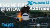 ENGINE FIRE at MAX Takeoff Weight | A321neo | Real Airline Pilot