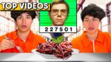 Eating Most SHOCKING Death Row Inmates LAST MEALS! | Stokes Twins