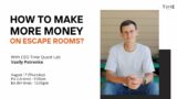 Escape Rooms – Fun Business With Good Profit | Free webinar 17 of August