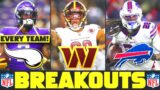 Every NFL Teams BREAKOUT Player for 2023