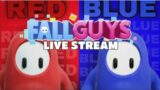 FALL GUYS TEAMS RED VS BLUE WITH VIEWERS CUSTOMS GAMES