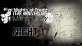 FIVE NIGHTS AT FREDDY'S 9 YEAR ANNIVERSARY DRAW-A-THON NIGHT 1 | FNAF 9 Year Anniversary  | PowPop!
