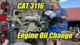 FMTV CAT 3116 Engine Oil Change