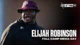 Fall Camp Media Day: Elijah Robinson