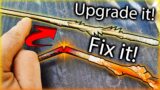 Fix your broken nockless arrows and UPGRADE them even more! Advanced Native American Archery style.