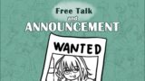 Free Talk and ANNOUNCEMENT || [umothoria | #pngtuber ] #vtuberindonesia #vtuberid