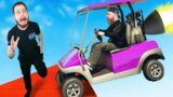 GTA 5 Rocket Golf Carts VS Runners Death Run!