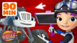 Gabby's Mechanic Missions & Crusher Robot Mashup! | 90 Minutes | Blaze and the Monster Machines