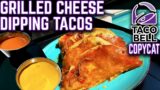 HOW TO MAKE TACO BELL'S GRILLED CHEESE DIPPING TACOS ON THE GRIDDLE! EASY COPYCAT RECIPE!