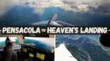 Heaven's Landing was HELLISH | Home Cockpit LIVE on VATSIM | Cessna Citation Longitude | MSFS 2020