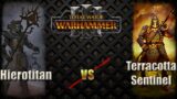 Hierotitan Vs Terracotta Sentinel – Total War Warhammer 3