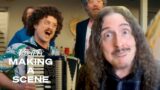 How 'Weird: The Al Yankovic Story' Pulled Off the Cameo Filled Pool Scene | Making a Scene